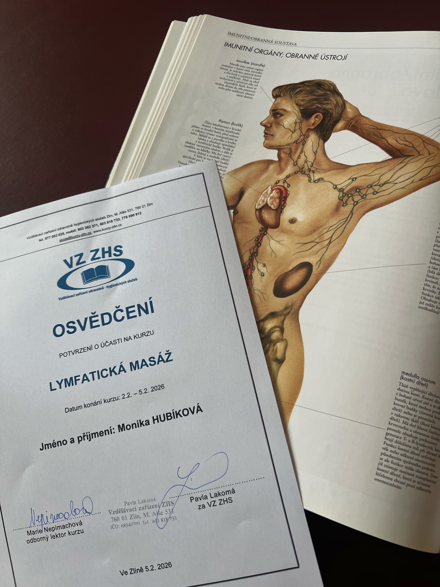 Lymfatické masáže | Monika Hubíková