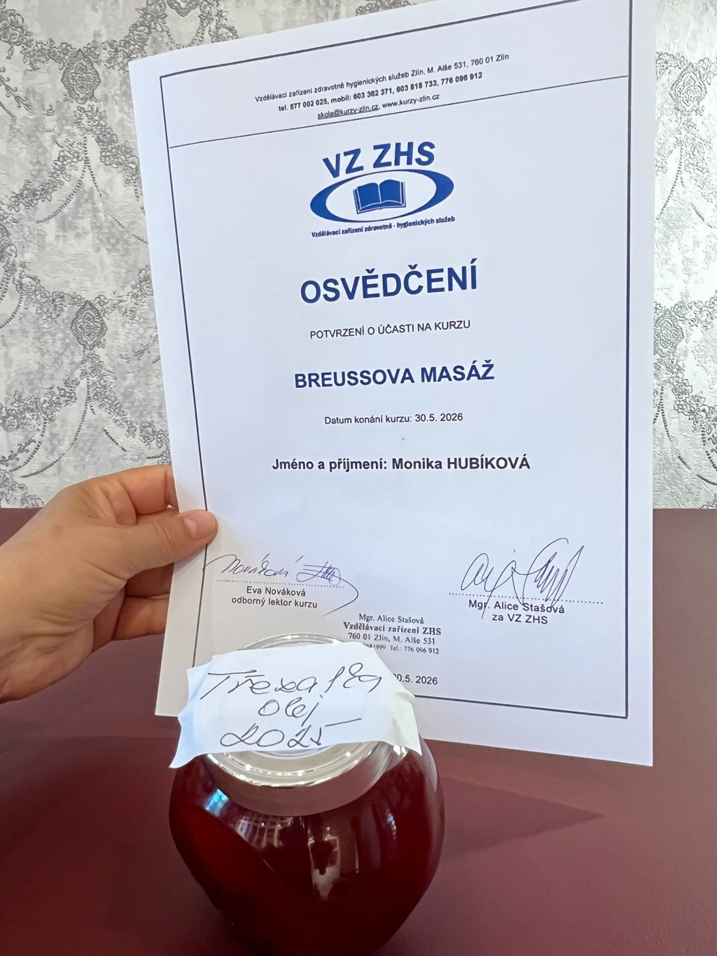 Breussova masáž | Monika Hubíková